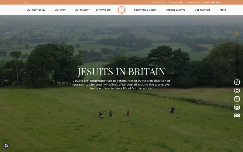 Jesuits in Britain weboldala