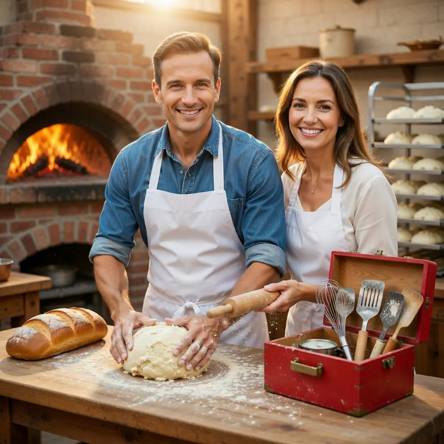 A pék munkája a minőségi alapanyagokra, precíz munkavégzésre és folyamatos ellenőrzésre épül.