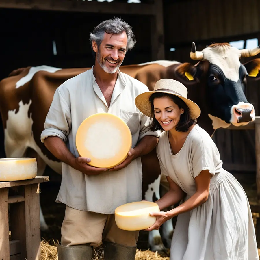Szarvasmarhák gondozása, tenyésztése és a gazdaság működtetése.