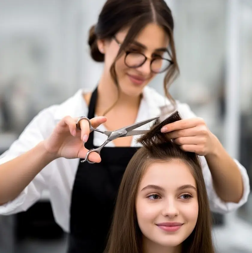 Hajvágás, hajformázás, hajfestés és ápolás