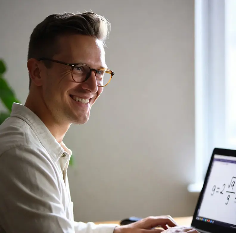 A tanár célja, hogy a diákok megértsék a matematikai összefüggéseket és felkészüljenek vizsgákra